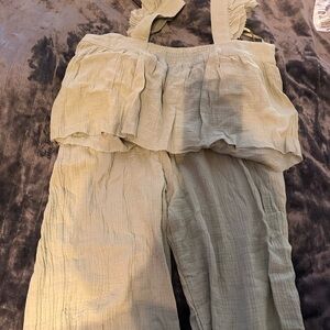 Women's Green Jumpsuit